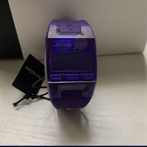 Nixon Comp S - All Purple Digital Watch